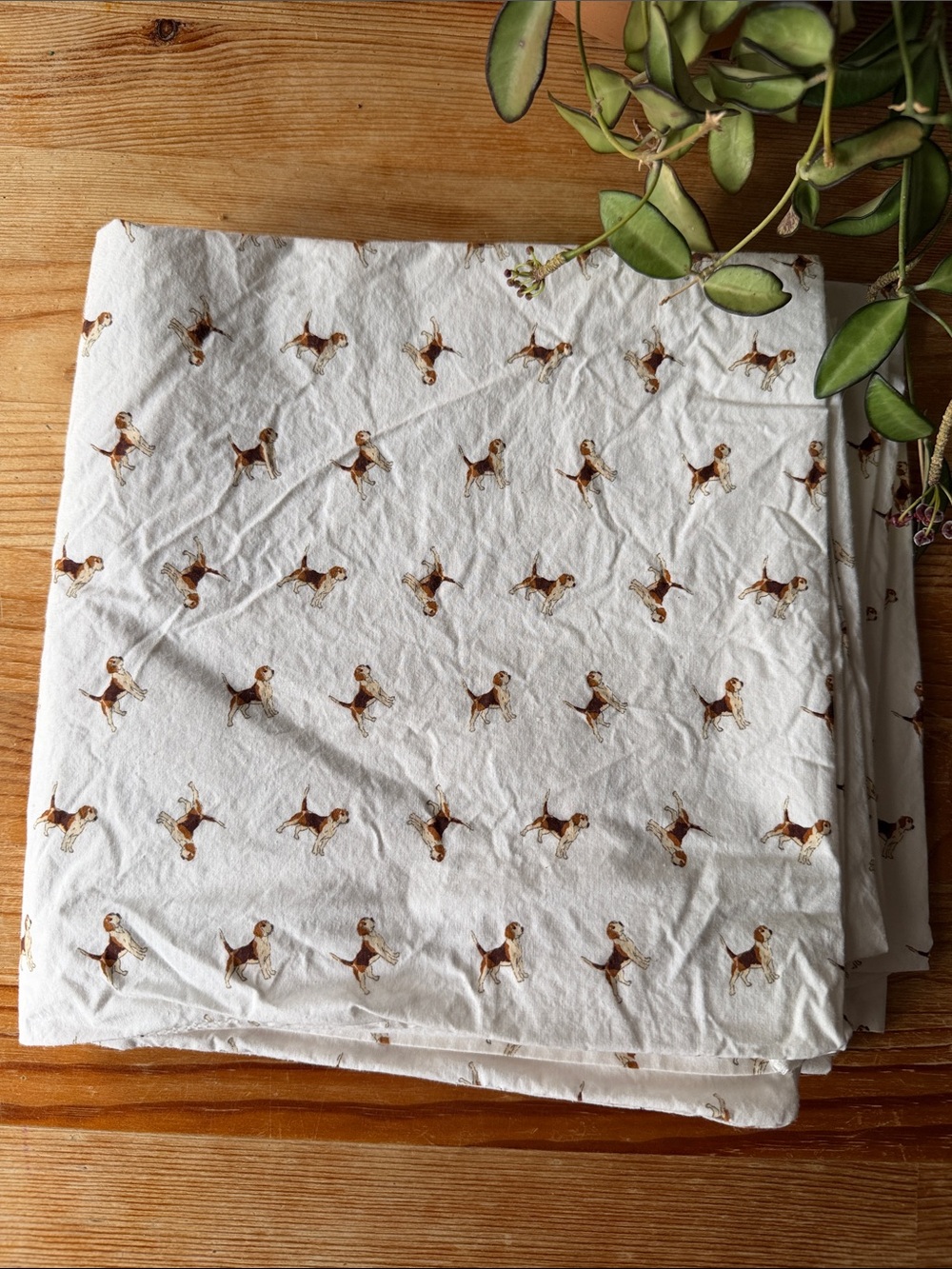 Vintage Ralph Lauren Dog Print Pillowcases